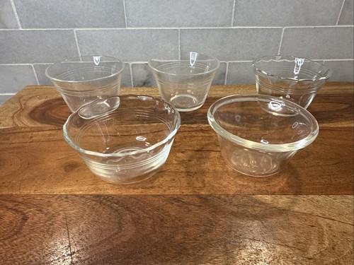 Pyrex corning custard cups - pyrex,