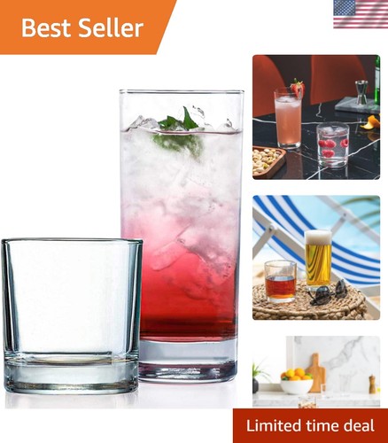 8pc drinking glasses - 8pc,